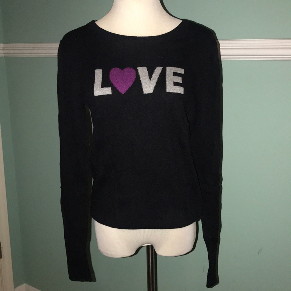 Old Navy “LOVE” Crew-Neck Sweater